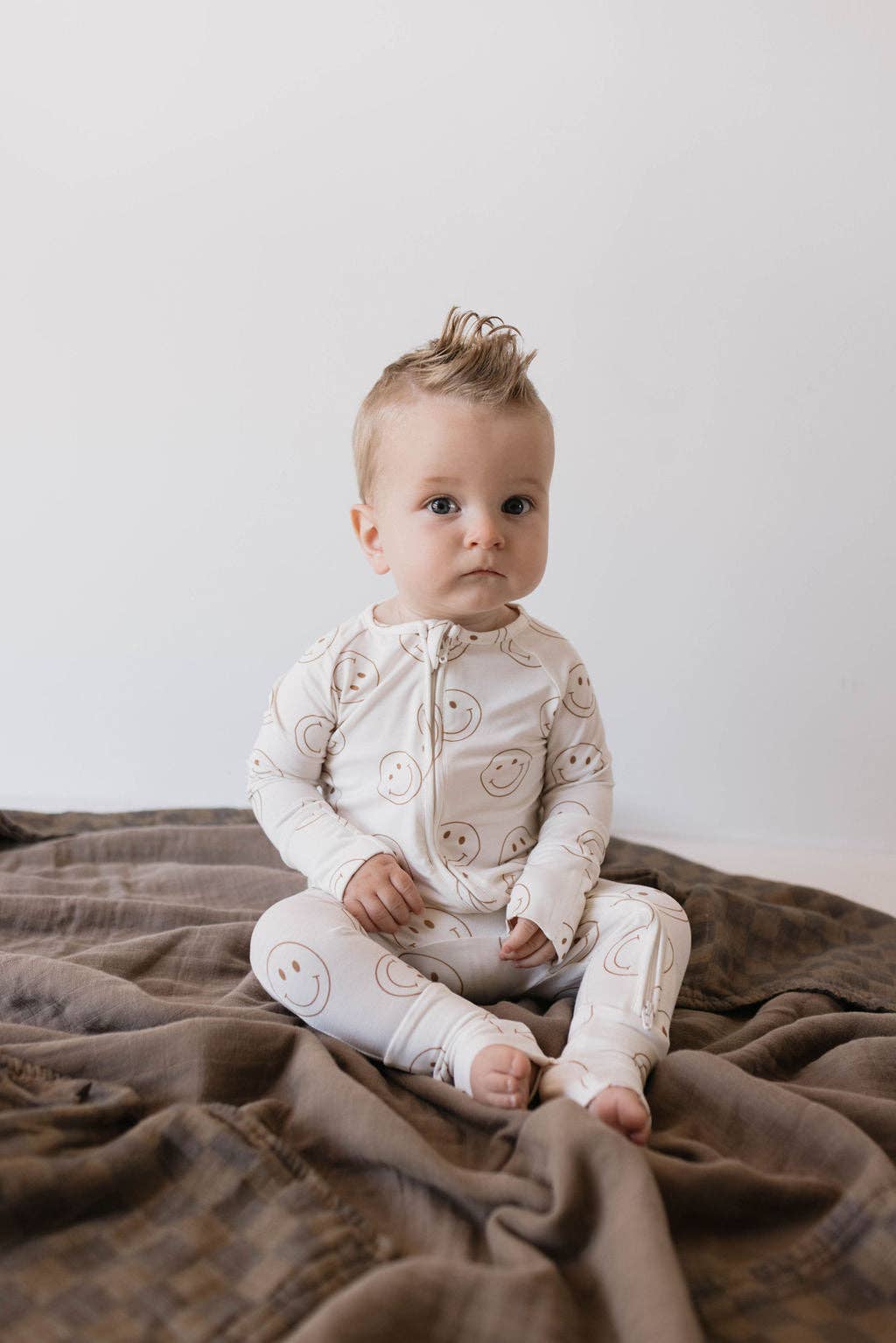Bamboo Zip Pajamas | Just Smile: