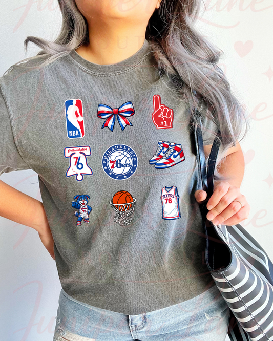 Sixers Essentials Tee